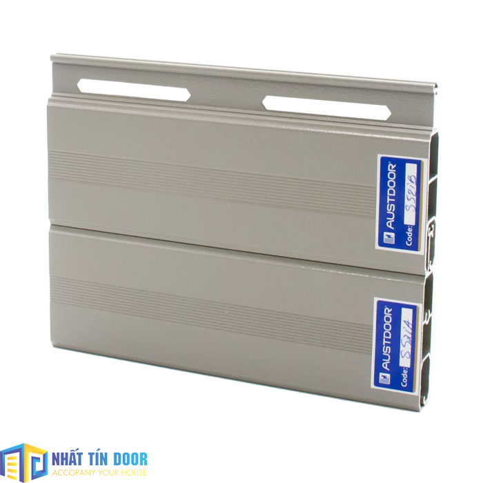 Cửa cuốn Đức Austdoor COMBI S52i nhôm khe thoáng giảm chấn